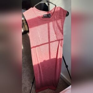 Burgundy Sleeveless Dress